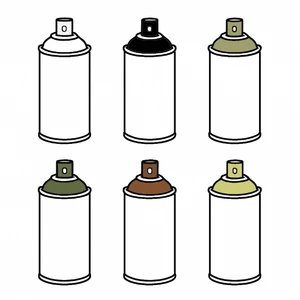 Маскувальна аерозольна фарба для зброї