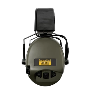 Активні навушники Sordin Supreme Pro-X Slim Headband, Олива